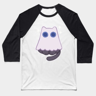 Ghost Cat Baseball T-Shirt